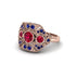 Ruby Art Deco Geometric Engagement Ring - Haven No. 71 image 2