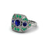 Sapphire Art Deco Geometric Engagement Ring - Haven No. 30 image 2
