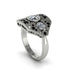 Diamond Art Deco Geometric Engagement Ring - Haven No. 33 image 3