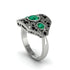 Emerald Art Deco Geometric Engagement Ring - Haven No. 36 image 3