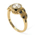 Art Deco Diamond Leaves Engagement Rings - Thalia No. 31 image 1