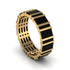 Baguette Black Diamond Eternity Wedding Band - Keegan No. 7 image 2