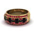 Baguette Black Diamond Eternity Wedding Band - Billy No. 52 image 2