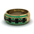 Baguette Black Diamond Eternity Wedding Band - Billy No. 22 image 2