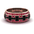 Baguette Black Diamond Eternity Wedding Band - Billy No. 53 image 1