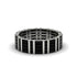 Baguette Black Diamond Eternity Wedding Band - Keegan No. 9 image 1