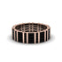 Baguette Black Diamond Eternity Wedding Band - Keegan No. 8 image 1