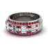 Baguette Diamond Eternity Wedding Band - Billy No. 48 image 2