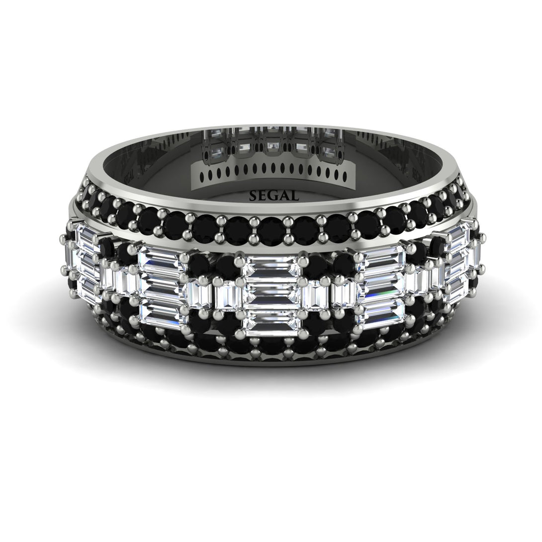 Baguette Diamond Eternity Wedding Band - Billy No. 33