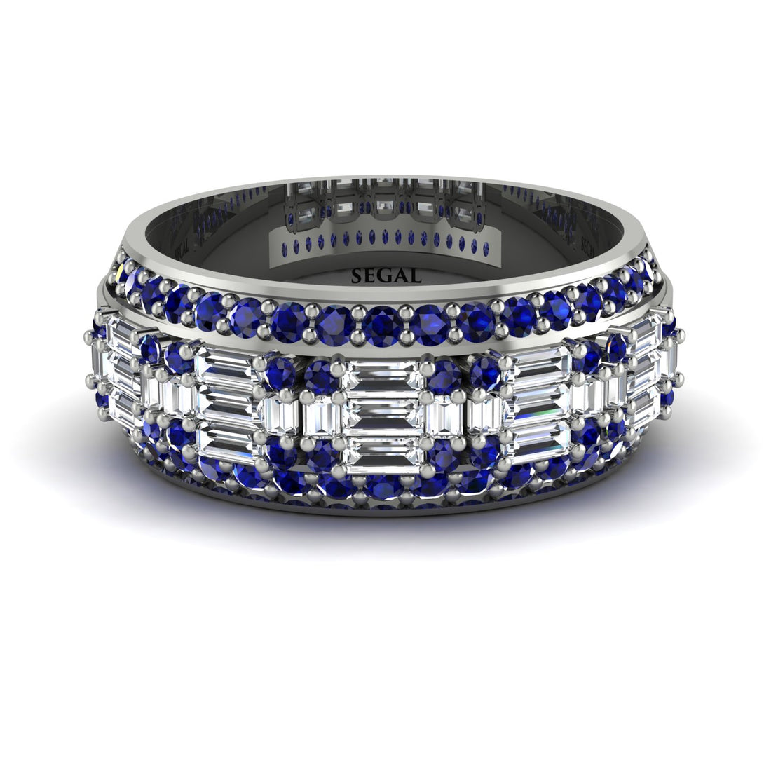 Baguette Diamond Eternity Wedding Band - Billy No. 63