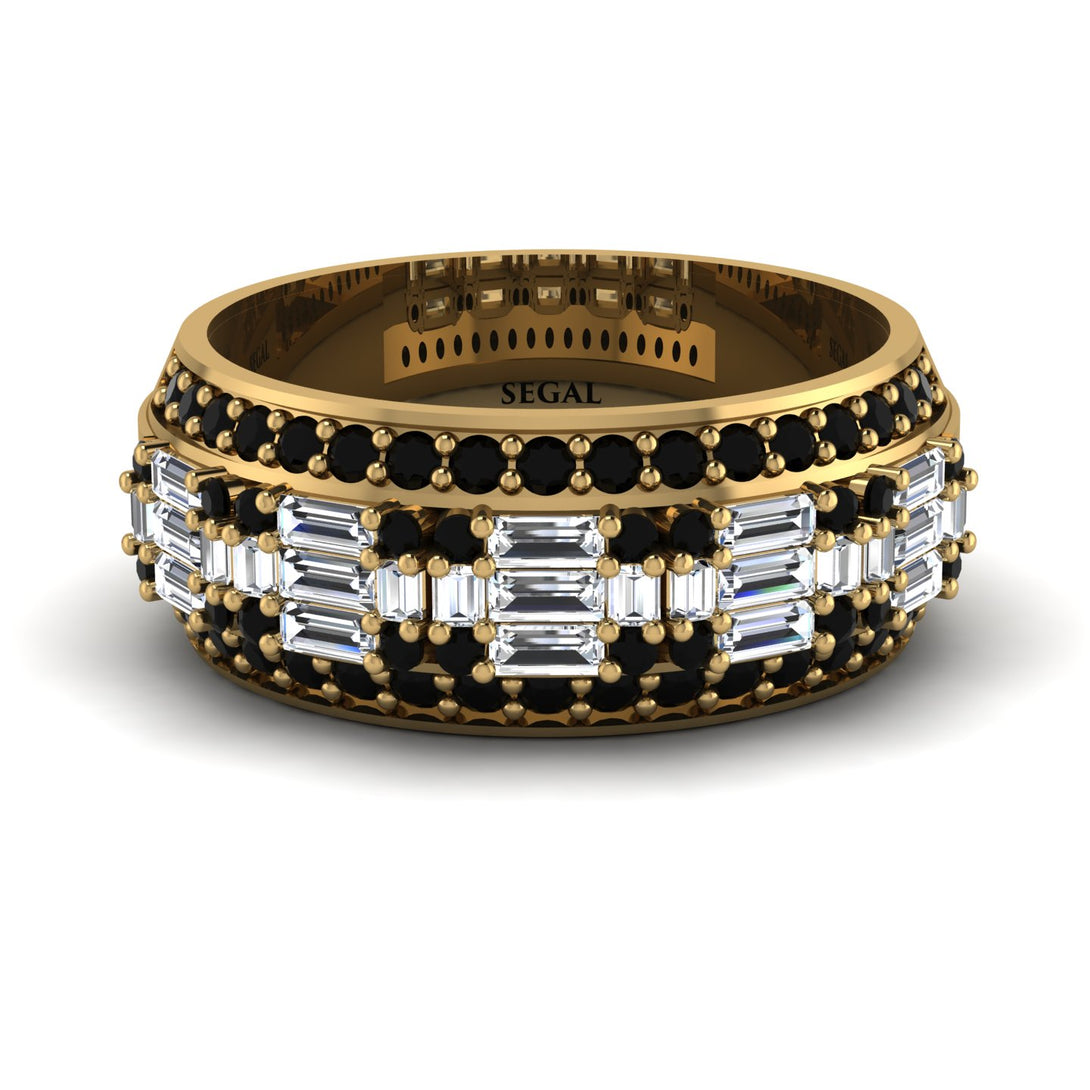 Baguette Diamond Eternity Wedding Band - Billy No. 31