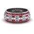 Baguette Diamond Eternity Wedding Band - Billy No. 48 image 1
