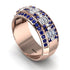 Baguette Diamond Eternity Wedding Band - Billy No. 62 image 3