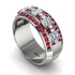Baguette Diamond Eternity Wedding Band - Billy No. 48 image 3