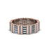 Baguette Diamond Eternity Wedding Band - Keegan No. 2 image 1