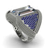 Baguette Diamond Majestic Men's Fashion Ring - Flynn No. 63 image 1
