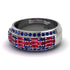 Baguette Ruby Eternity Wedding Band - Billy No. 72 image 2