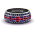 Baguette Ruby Eternity Wedding Band - Billy No. 72 image 1