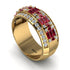 Baguette Ruby Eternity Wedding Band - Billy No. 10 image 3