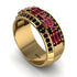 Baguette Ruby Eternity Wedding Band - Billy No. 40 image 3