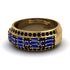 Baguette Sapphire Eternity Wedding Band - Billy No. 43 image 2