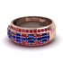 Baguette Sapphire Eternity Wedding Band - Billy No. 59 image 2