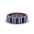 Baguette Sapphire Eternity Wedding Band - Keegan No. 14 image 1