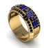 Baguette Sapphire Eternity Wedding Band - Billy No. 43 image 3