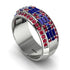 Baguette Sapphire Eternity Wedding Band - Billy No. 60 image 3