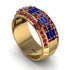 Baguette Sapphire Eternity Wedding Band - Billy No. 58 image 3