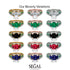 Modern Geometric Emerald Gold Engagement Ring - Beverly No. 35 image 7
