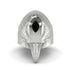 Black Diamond Raven Men's Fashion Ring - Maverick No. 9 image 3