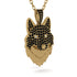 Black Diamond Wolf Spirit Pendant - Gabriel No. 31 image 2