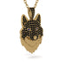 Black Diamond Wolf Spirit Pendant - Gabriel No. 43 image 2