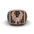 Black Diamonds Luxury Gold Eagle Ring - Sutton No. 8 image 2