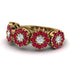 Diamond Blossom Of Eternity Wedding Ring - Yaretzi No. 46 image 2