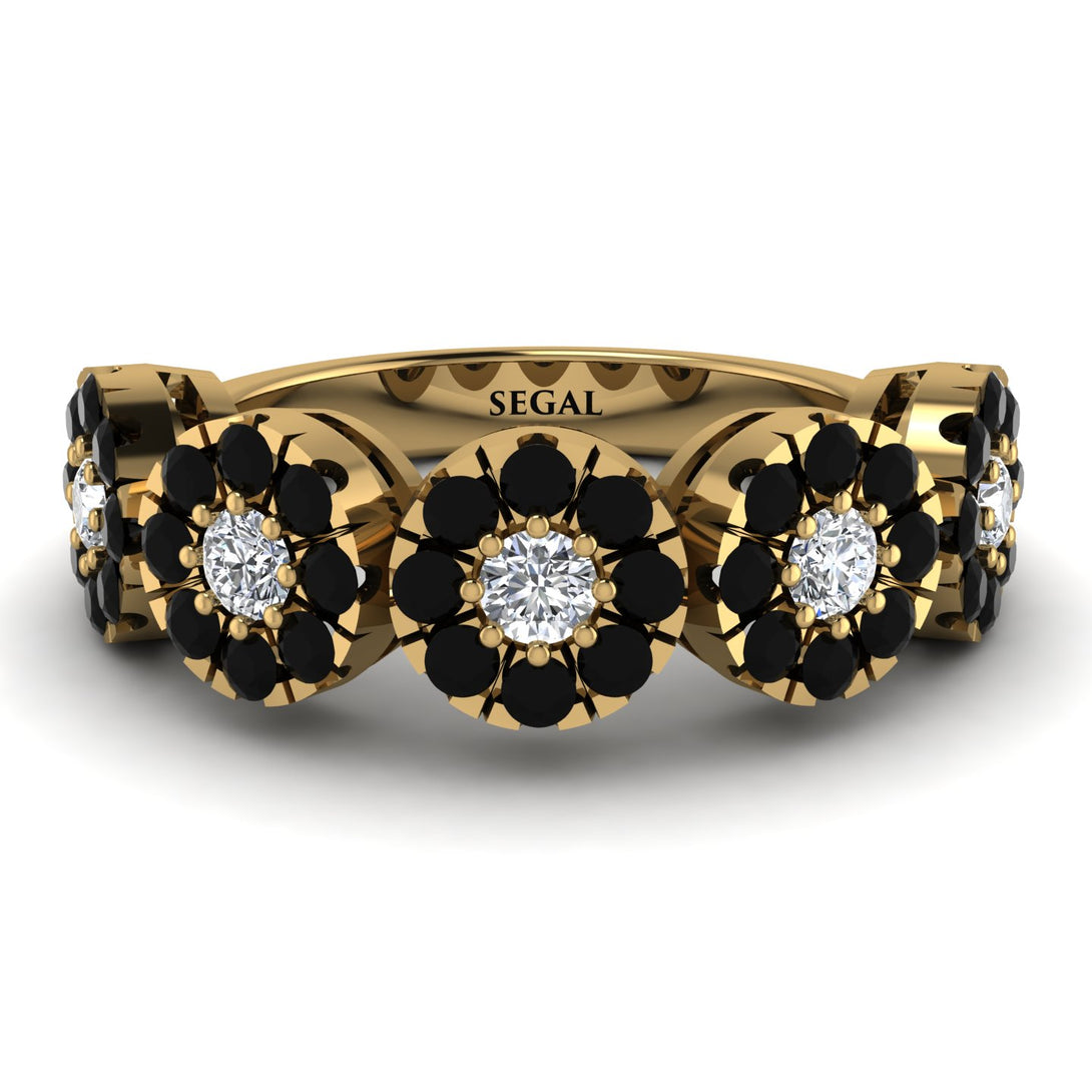 Diamond Blossom Of Eternity Wedding Ring - Yaretzi No. 31