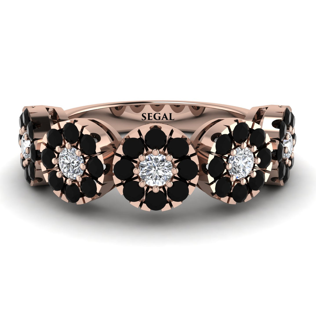 Diamond Blossom Of Eternity Wedding Ring - Yaretzi No. 32