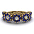 Diamond Blossom Of Eternity Wedding Ring - Yaretzi No. 61 image 1