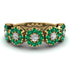 Diamond Blossom Of Eternity Wedding Ring - Yaretzi No. 16 image 1