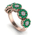 Diamond Blossom Of Eternity Wedding Ring - Yaretzi No. 17 image 3