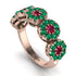 Ruby Blossom Of Eternity Wedding Ring - Yaretzi No. 26 image 3