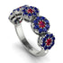 Ruby Blossom Of Eternity Wedding Ring - Yaretzi No. 72 image 3