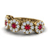 Ruby Blossom Of Eternity Wedding Ring - Yaretzi No. 10 image 3