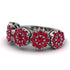 Ruby Blossom Of Eternity Wedding Ring - Yaretzi No. 57 image 2