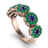 Sapphire Blossom Of Eternity Wedding Ring - Yaretzi No. 29 image 2