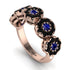 Sapphire Blossom Of Eternity Wedding Ring - Yaretzi No. 44 image 2