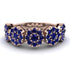 Sapphire Blossom Of Eternity Wedding Ring - Yaretzi No. 74 image 1