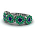 Sapphire Blossom Of Eternity Wedding Ring - Yaretzi No. 30 image 3
