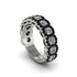 Diamond Blossoming Love Halo Wedding Band - Annalise No. 33 image 1